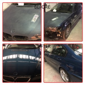 BMW 320I BEFORE AND AFTER